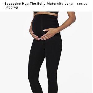 Beyond Yoga black space dye maternity leggings